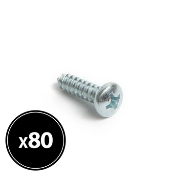 Forgácslap csavar - peremes lencsefejű - 4,2 x 16 mm - 80 db / csomag Forgácslap csavar - peremes lencsefejű - 4,2 x 16 mm - 80 db / csomag