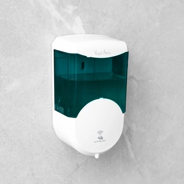 Vog und Arths szenzoros, elemes, automata fali szappanadagoló 600 ml füst színű 51120B Vog und Arths szenzoros, elemes, automata fali szappanadagoló 600 ml füst színű 51120B