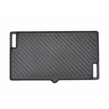 Öntöttvas grill lap csőrös 45x25 cm (14914)