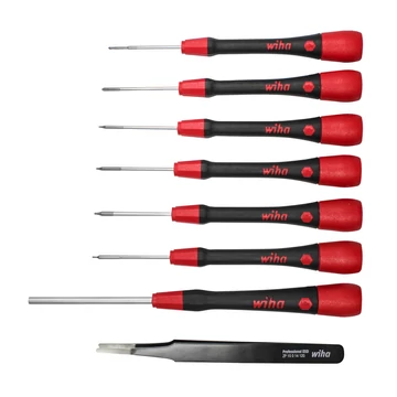 Wiha PicoFinish iPhone® 8 részes műszerész precíziós csavarhúzó készlet 42995 Wiha PicoFinish iPhone® 8 részes műszerész precíziós csavarhúzó készlet 42995