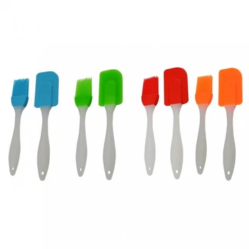 Szilikon ecset + spatula Szilikon ecset + spatula