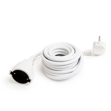 Delight PVC hálózati lengő hosszabbító 3m fehér H05VV-F 3 x 1,5 mm² IP20 20500WH Delight PVC hálózati lengő hosszabbító 3m fehér H05VV-F 3 x 1,5 mm² IP20 20500WH