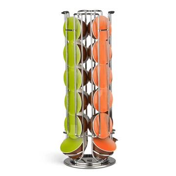 Bewello fém kávékapszula tartó 24 db Dolce Gusto kávékapszulákhoz króm BW1001B Bewello fém kávékapszula tartó 24 db Dolce Gusto kávékapszulákhoz króm BW1001B
