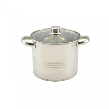 Rozsdamentes fazék 20 cm - 5 liter (10338)