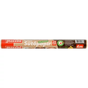 Mazzini Sütőpapír Keskeny Szilikonos 29cmx6m Mazzini Sütőpapír Keskeny Szilikonos 29cmx6m