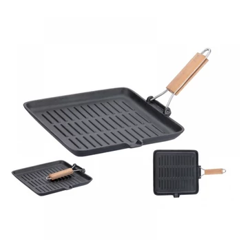 Perfect Home öntöttvas grill serpenyő 24x24 cm 10376