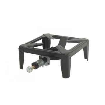 Drago öntvény gázzsámoly 30x30 cm keretes fekete