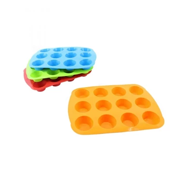 Muffinsütő szilikon 12 db-os Muffinsütő szilikon 12 db-os