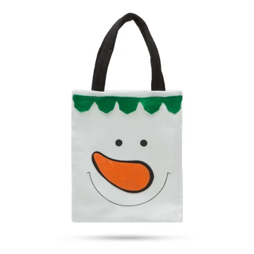 Family Christmas filc hóember figurás ajándéktáska 55966A Family Christmas filc hóember figurás ajándéktáska 55966A