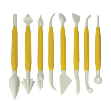 Marcipán és fondant díszítő 8 db