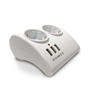 Technik Professional 2-es hálózati asztali elosztó kapcsolóval + 3 USB 1,5m H05VV-F 3G1,5mm2 TP1186 Technik Professional 2-es hálózati asztali elosztó kapcsolóval + 3 USB 1,5m H05VV-F 3G1,5mm2 TP1186