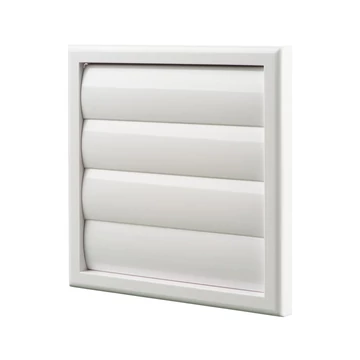 Gravitációs zsalu, szellőzőrács szúnyoghálóval elszívó ventilátorhoz 100mm ND 10Z Gravitációs zsalu, szellőzőrács szúnyoghálóval elszívó ventilátorhoz 100mm ND 10Z