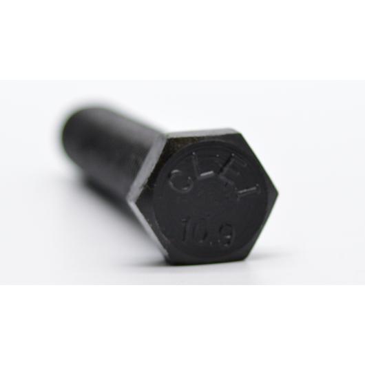 Hatlapfejű tövigmenetes metrikus HTL csavar M 12x55 mm 10.9 minőség naturDIN 933