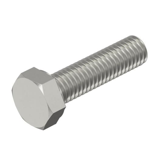Hatlapfejű tövigmenetes metrikus HTL csavar M 10x16 mm 5.6 minőség DIN 933