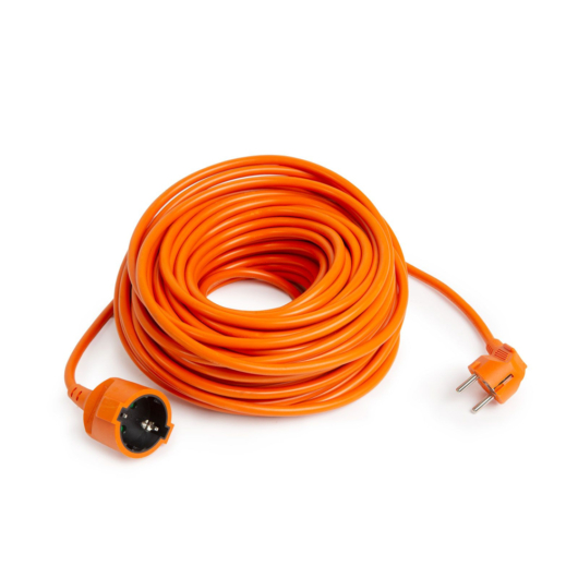 Delight PVC hálózati lengő hosszabbító 10m narancssárga H05VV-F 3 x 1,5 mm² IP20 20504OR