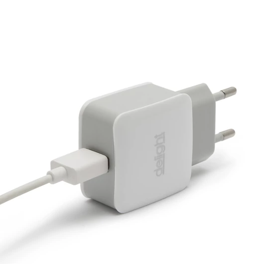 Delight Adapter - 1USB - fehér 55045-1WH