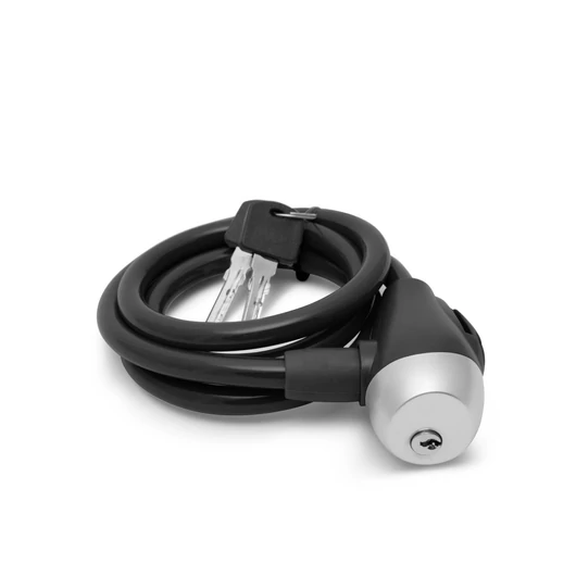 Kerékpár sodrony lakat-fekete