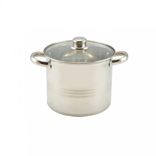 Rozsdamentes fazék 20 cm - 5 liter (10338)