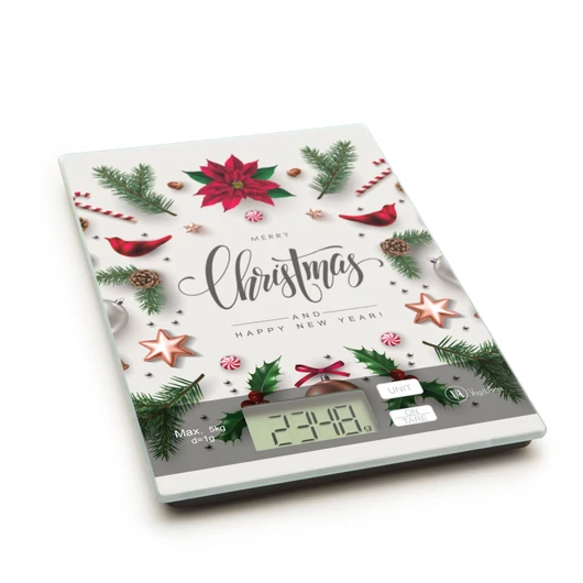  Konyhai mérleg - karácsonyi - "Christmas"