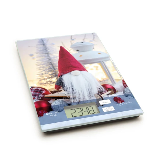  Konyhai mérleg - karácsonyi manó