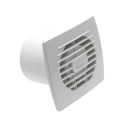 Háztartási elszívó ventilátor húzókapcsolóval oldalfalba 100mm EOL 100 W