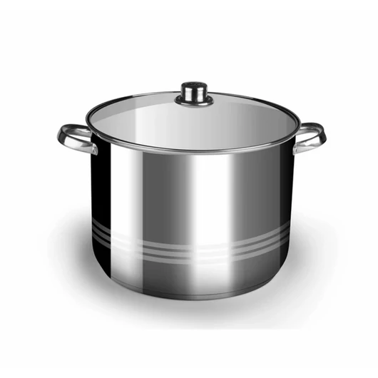 9 literes rozsdamentes fazék 24x20 cm (10340)