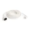 Delight PVC hálózati lengő hosszabbító 10m fehér H05VV-F 3 x 1,5 mm² IP20 20504WH
