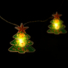 Kép 1/3 -    LED fényfüzér - karácsonyfa - 10 LED - 1,35 méter - melegfehér - 2 x AA  58911 