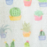 Kép 2/3 - Family zuhanyfüggöny - kaktusz mintás - 180 x 180 cm  11528E