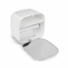 Kép 4/5 - Bewello WC-papír tartó szekrény - fehér - 200 x 130 x 205 mm BW3003