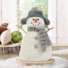 Kép 1/2 -   Karácsonyi hóember dekor - bot kezekkel, sapkában - 35 x 22 cm 58730B